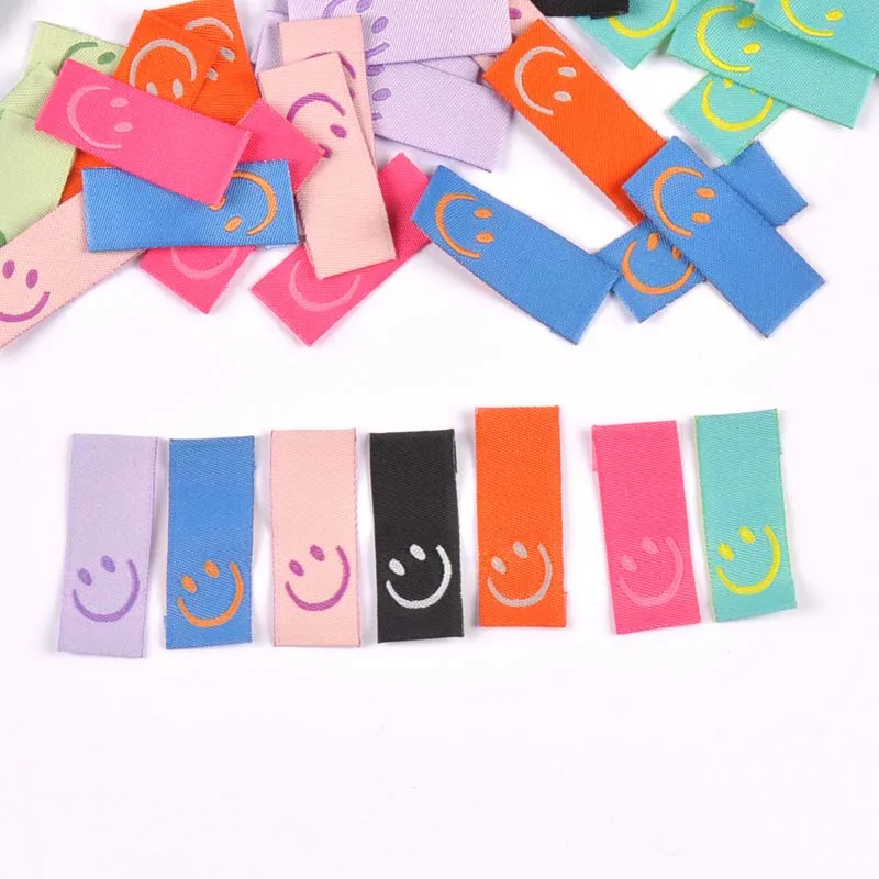 Clothing Labels Garment Labels Sewing Labels 50Pcs 8colors Embroidery Labels For Kids Care Bags Clothing Tags Garment Crafts 1.5x4cm