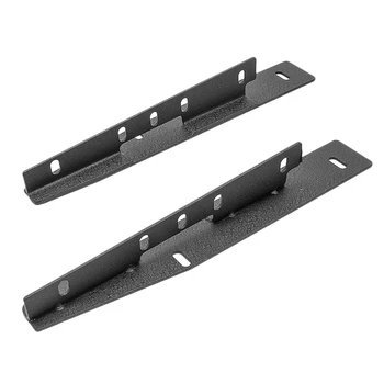 

DHBH-2Pcs Car Front Bumper Fog Lamp Bracket Daytime Running Light Bracket for 17-18 Ford Raptor F150