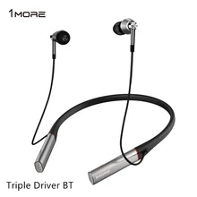 

New 1MORE Triple Driver E1001BT in-Ear Bluetooth Earphones Hi-Res LDAC Wireless Sound Quality Environmental Noise Isolation