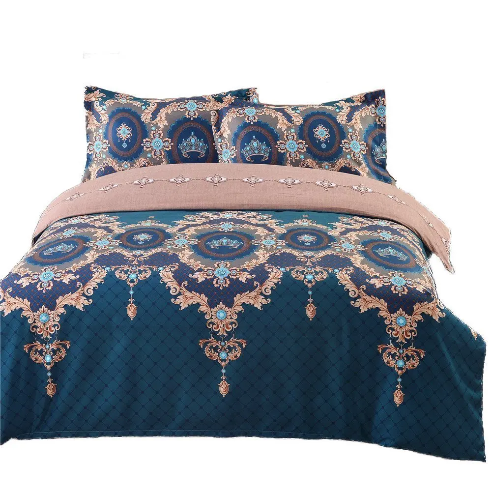 

WINLIFE Bohemian Duvet Covers Men's Bedding Set