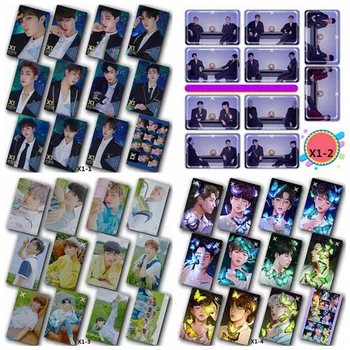 

10Pcs/Set Kpop X1 Combination Photocard Stickers Photo Stikcy Card Selfie Card Postcard Greeting Card LOMO Card