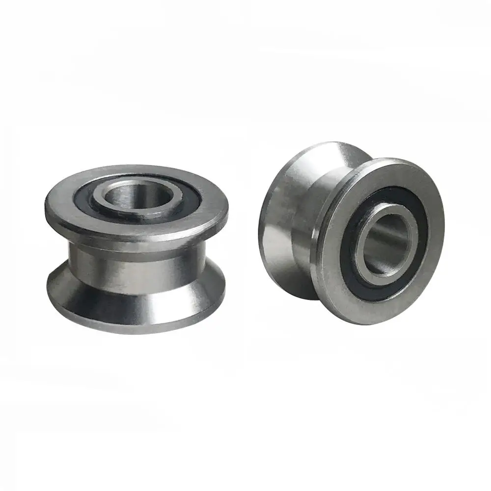 Roller Bearing U22 T22 Traces Walking Guide Rail 8x22.5x14.5x13.5mm