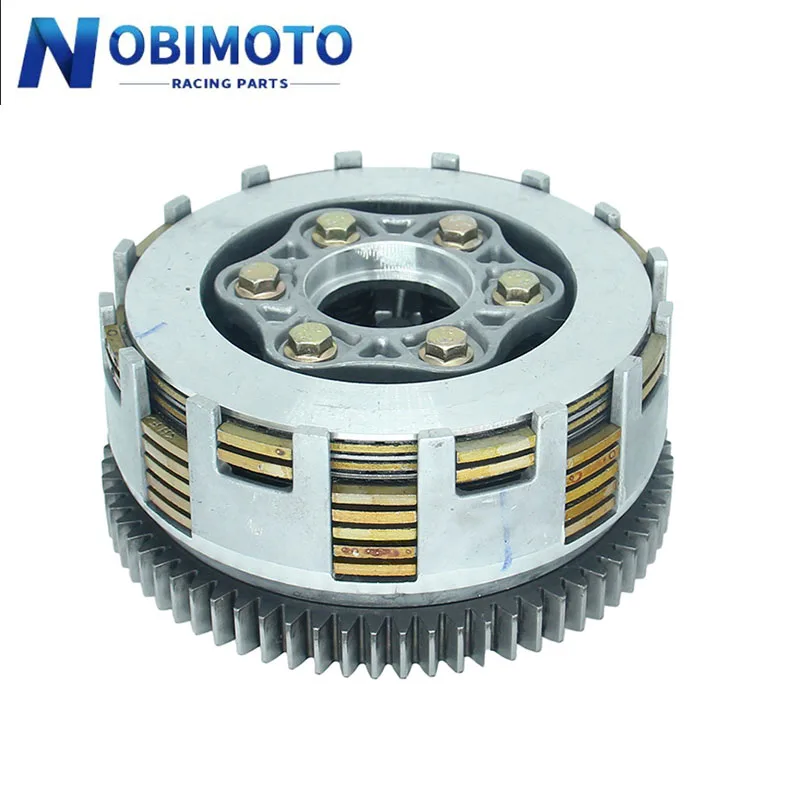 

NOBIMOTO-New ATV 70 Teeth Motorcycle Clutch High Performance Motorcycle Engine Clutch Fit For ZongShen Loncin Lifan 250cc Engine