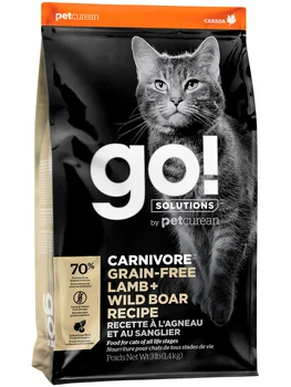 

GO! NATURAL HOLISTIC GO! NATURAL HOLISTIC CARNIVORE bezzernovoy for cats and kittens with lamb and wild boar