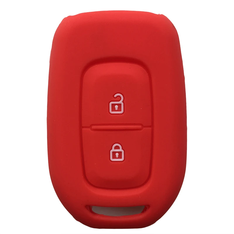 

For Renault Logan Stepway 2019 Silicone Car Key Cover Case for Renault Sandero Duster Dacia Scenic Master Megane Key Cover