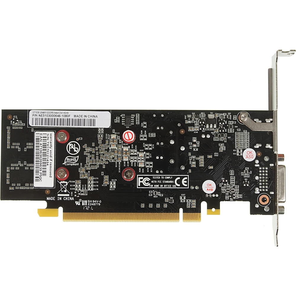 Видеокарта PALIT nVidia GeForce GT 1030, PA-GT1030 2GD5