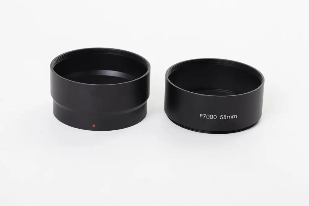 58mm filter mount Lens Adapter Tube Ring for nikon p7000 camera