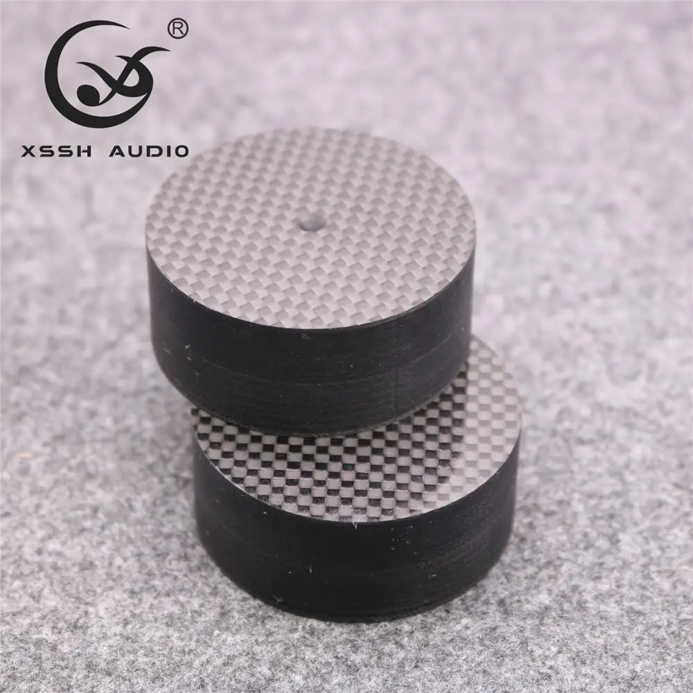 4 шт. большой карбоновый усилитель мощности cylinderaudio CD книжный шкаф Поворотная подставка для ног амортизатор подставка для ног