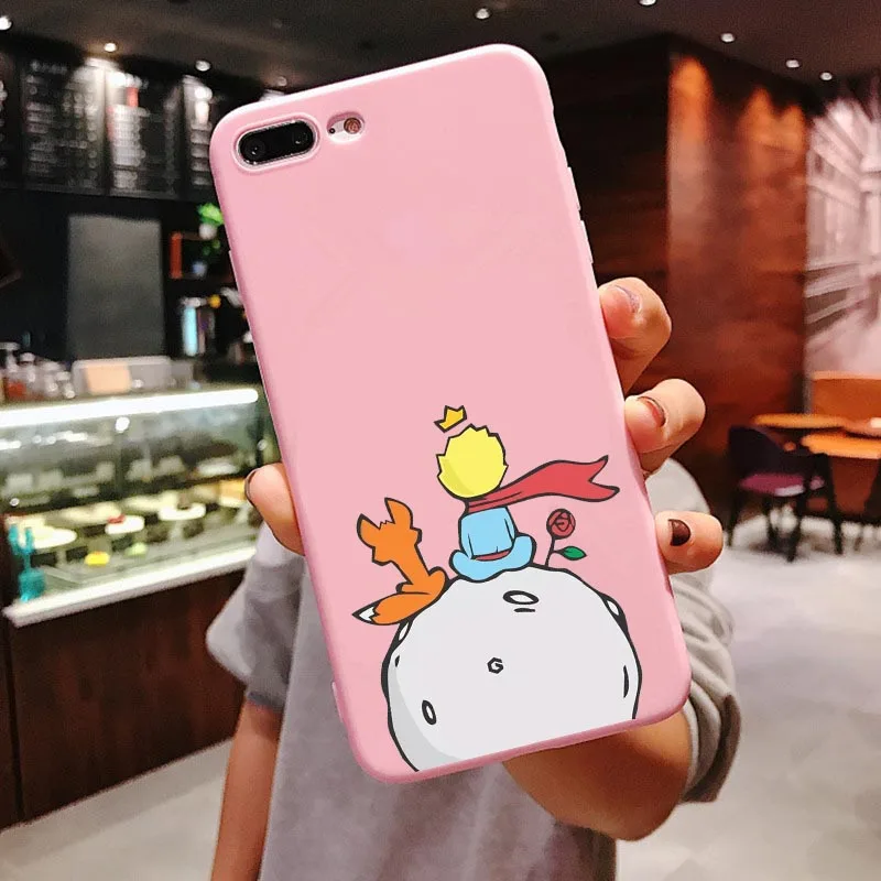 Corgi Чехлы для мобильных телефонов для iPhone 6 S 7 8 Plus X XS MAX XR чехол забавная милая собака задница Мягкая силиконовая Встроенная задняя крышка аксессуары - Цвет: PINK TPU