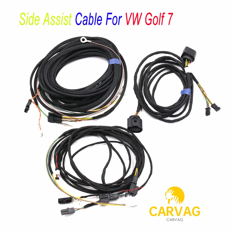 Side Assist Lane Change Wire Cable Harness For VW Golf 7 MK7 VII SEAT LEON MK3 | Автомобили и мотоциклы