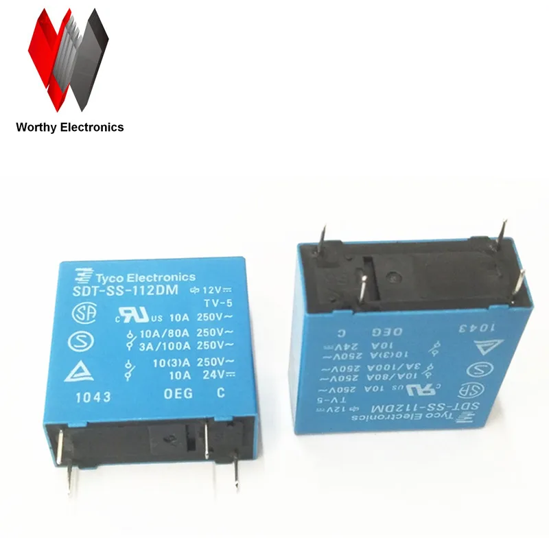 Atacado Lote Relé Sdt-ss-112dm 10 Pçs –