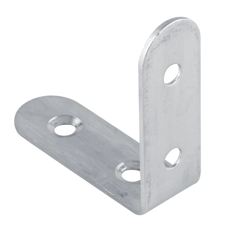 

10pcs Angle Bracket Joint Shelf Support L Shape Stainless Steels Connection