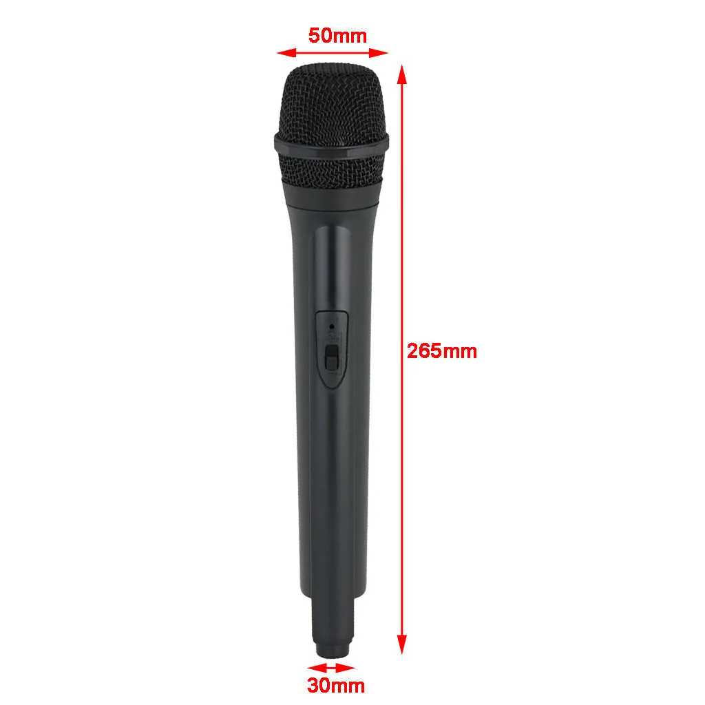 Artificial Microphone Prop Wireless Microphone Props Fake Mic Toy Handheld