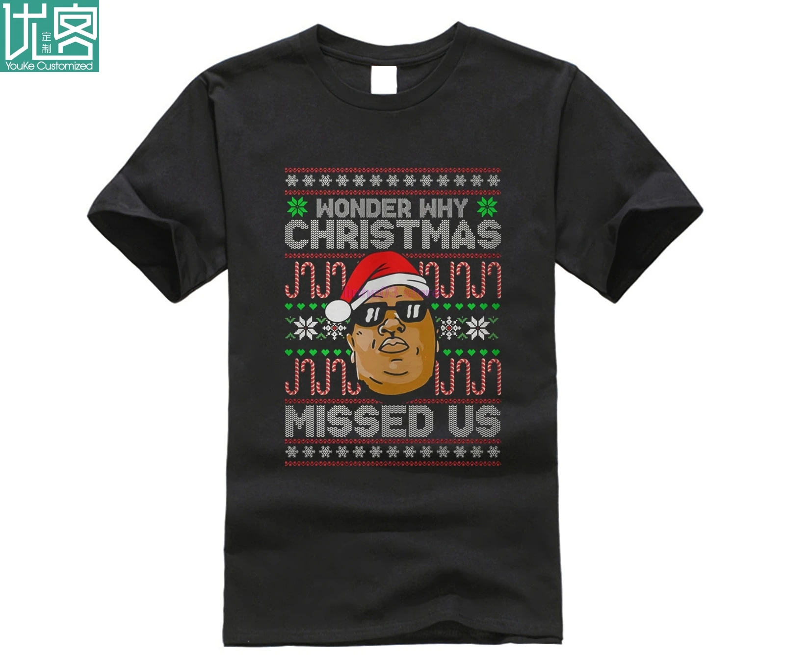 Толстовка Miss Us длинный рукав толстовка с капюшоном известный B.I.G Wonder My Christmas