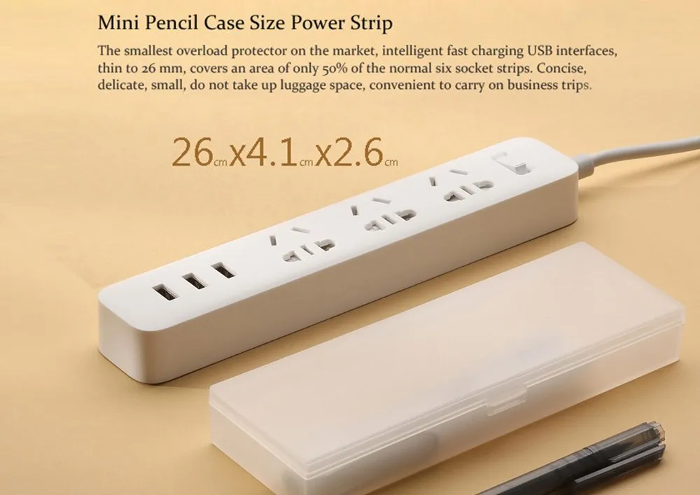 Original Xiaomi Mi Smart Power Socket Portable Strip Plug Adapter with 3 USB Port Multifunctional Smart Home Electronics (14)