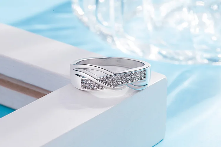 Kemstone Creatived Engagemnet кольцо медь золото посеребренное кольцо для женщин ювелирные изделия подарок