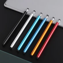 6 цветов Круглый двойной наконечник емкостный стилус сенсорный экран ручка для рисования для телефона iPad смартфон планшет ПК компьютер Прямая поставка