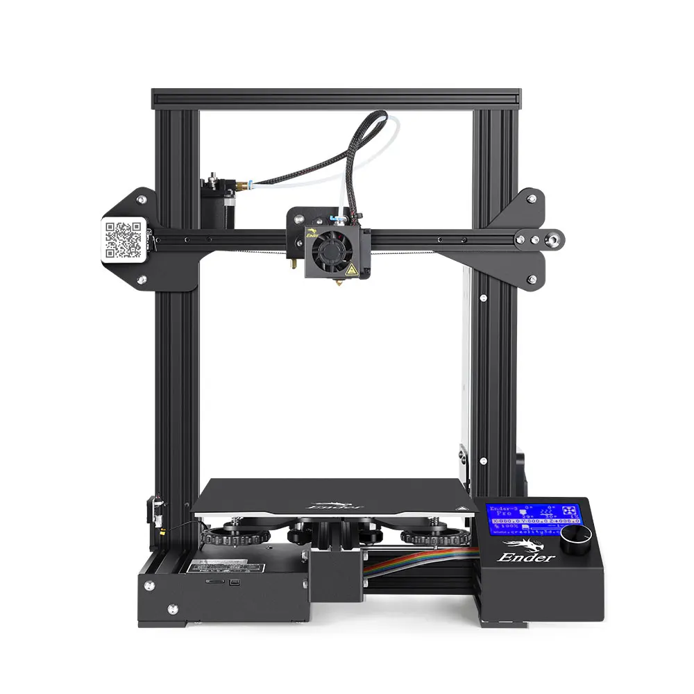 

Creality Ender 3 Pro 3D Printer With Removable Build Surface Plate And UL Certified Power Printing DIY KIT MeanWell Power Supply