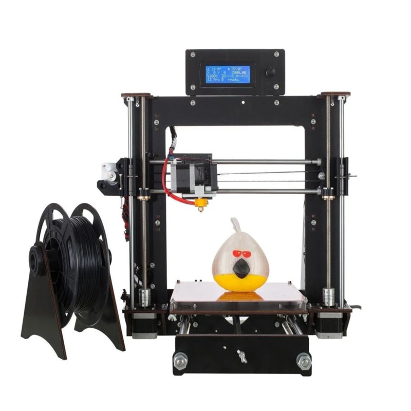 Venta caliente competitivo A6 A8 3D impresora Reprap Prusa i3 de alta precisión DIY Kit de impresora 3D con Micro de conector