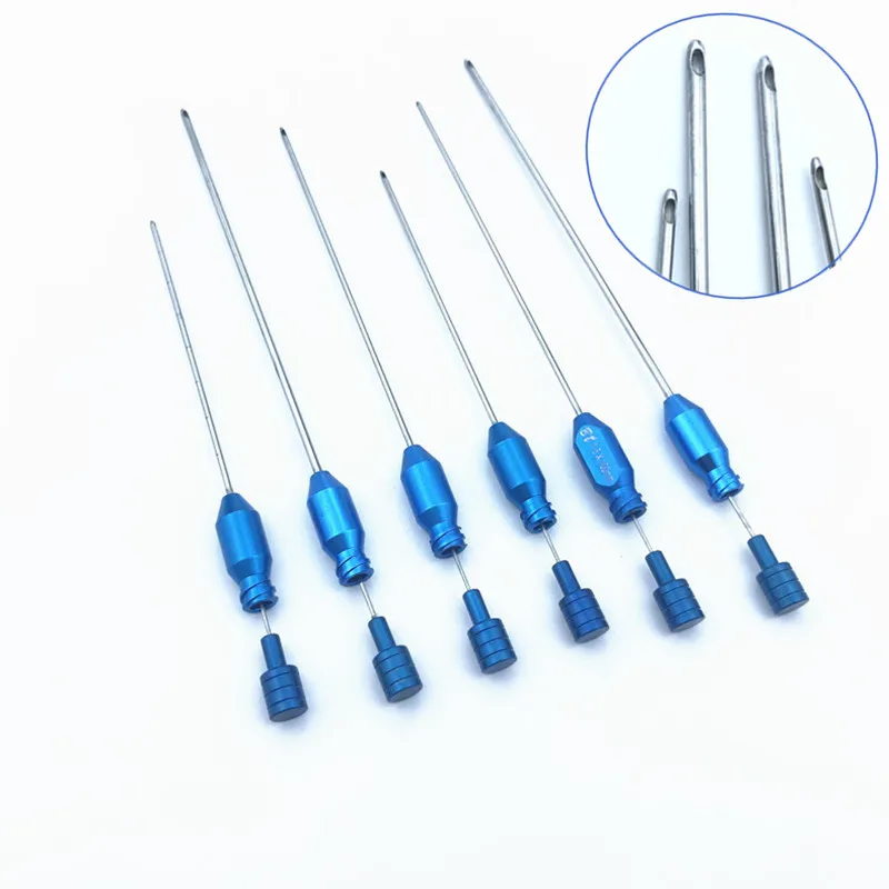 

6 шт. Micro Cannula, устройство для трансплантации жира на липосакции