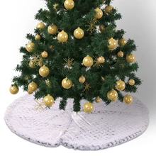Рождественская елка юбка Ткань пол дверь коврик набор Рождественская вечеринка украшение пол коврик Покрытие Орнамент