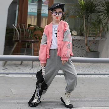 

Kids Tracksuit For Girls Clothing Sets 2020 Autumn Winter Toddler Girls Clothes Outfit Suit Children Clothing 8 10 12 14 Year