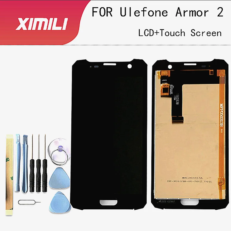 5,0 дюймов для Ulefone Armor 2 ЖК-дисплей кодирующий преобразователь сенсорного экрана в сборе запчасти для armor 2 Armor 2s смартфон+ Инструменты