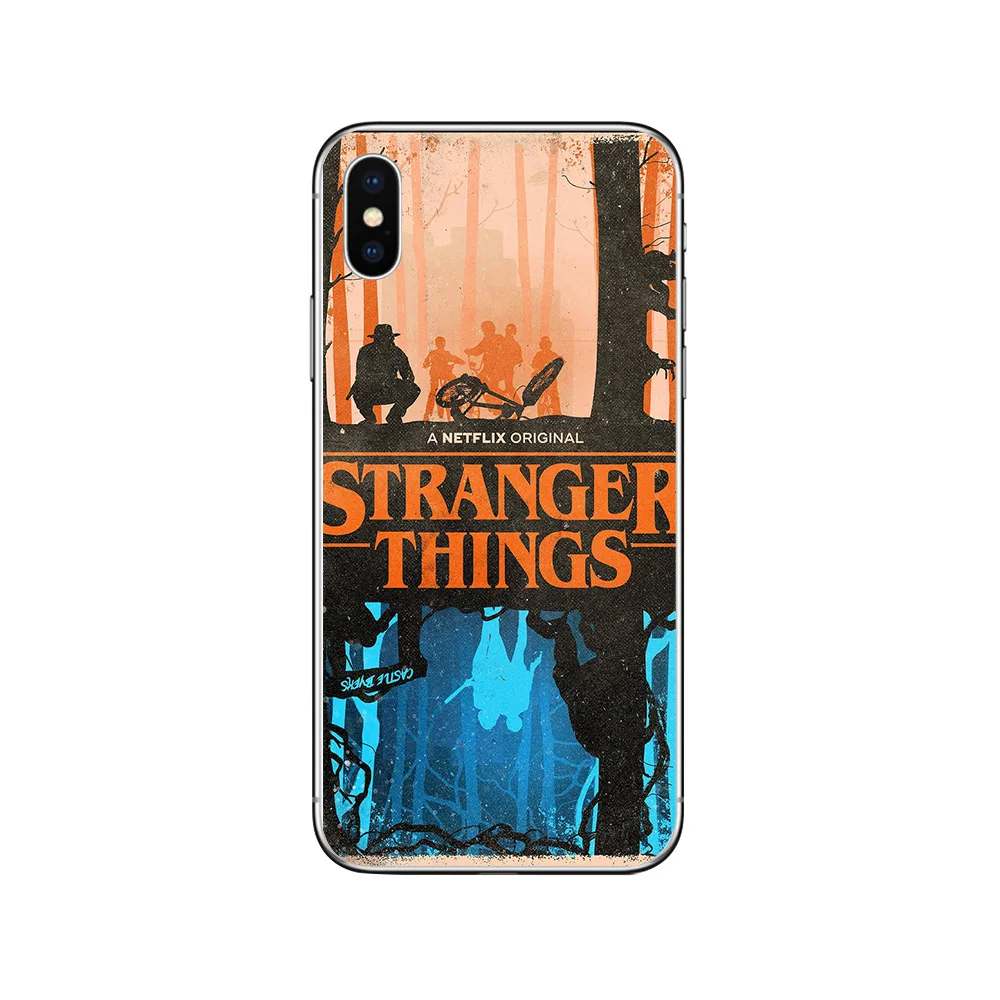 Чехлы для телефонов ciciber Stranger Things для iPhone 11 Pro Max, чехол для iPhone XR 8 7 6 6S Plus X XS Max 5S SE, мягкий чехол из ТПУ - Цвет: WM02652