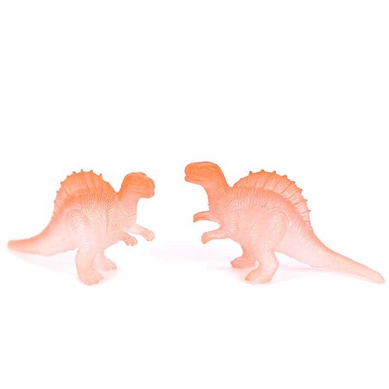 Ночной светильник игрушка в виде динозавра T-Rex в парк развлечений животных модель блестящие маленький динозавриштаны в 16 комплект мальчик игрушка