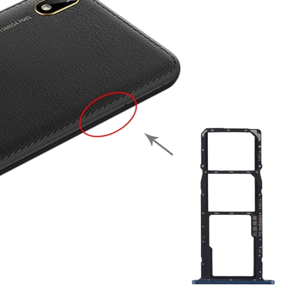 Зеленый Для huawei Y5() лоток для sim-карты+ микро лоток для карт SD для huawei Y5() запасной отсек для sim-карты - Цвет: Зеленый