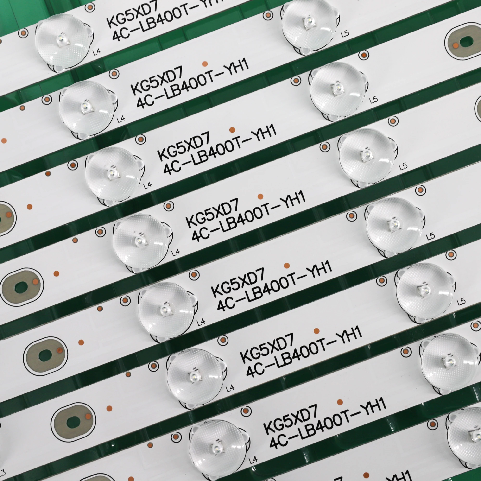 New 5set=40pcs 6LED LED Backlight strip for For