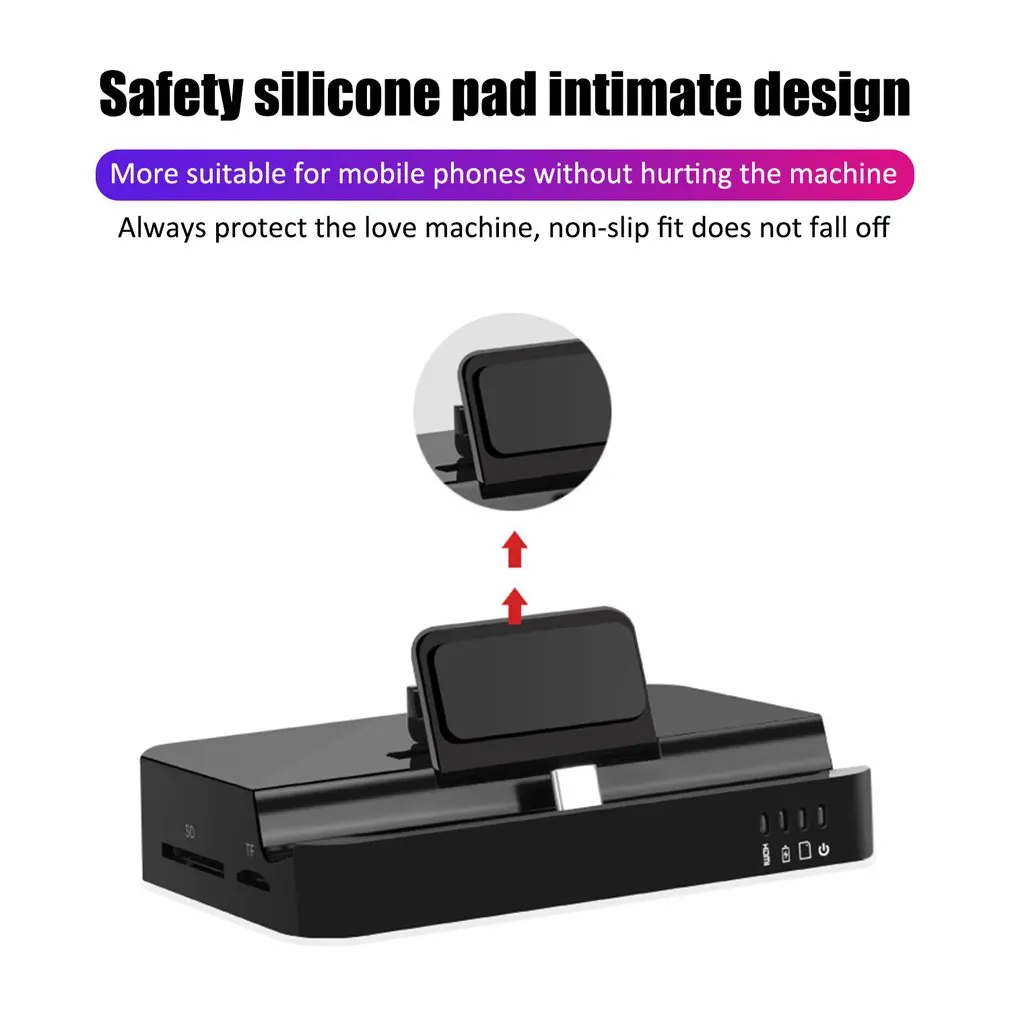 Концентратор USB Type C док-станция для samsung S10 S9 Dex Pad станция USB-C к HDMI док-станция адаптер питания черный