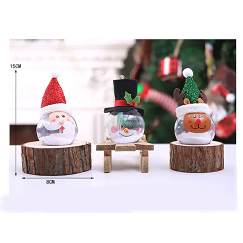 Christmas Tree Decor Ball Bauble Xmas Party Cartoon Hanging Ball Ornament Wedding Ornament Ball for Home Gift Diy Hanging Ball