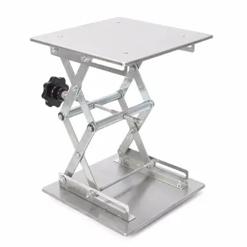 

Stainless Steel Lifting Table Manual Aluminum Oxidation Lifting Table Laboratory Lifting Device Lab Lifting Stand Rack