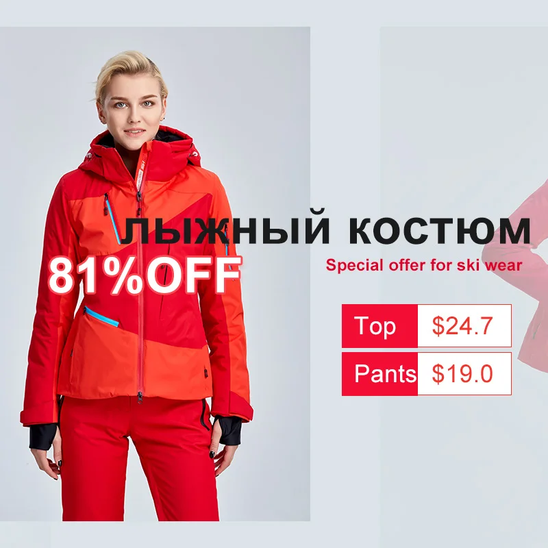

WHS New Women Snowboard Jackets ladies brands windproof warm coat female waterproof snow jacket woman Outdoor sport suits winter