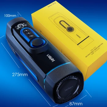 LETEN Piston USB Charged 0-380/minute super fast Retractable Fully Automatic Masturbator,Male Masturbation Machine,Sex Products 5