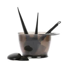 Окрашивающий краситель, чаша, расческа, щетка с двумя головками, набор щёток для ушей, цветной краситель для волос, чаша, расческа, набор инструментов, набор, оттенок