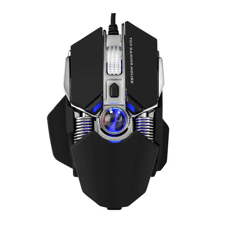 

G800 Usb Wired Gaming Mouse Ergonomic Mechanical Mice 9 Buttons Macro Programmable Desktop Laptop Pc Gamer