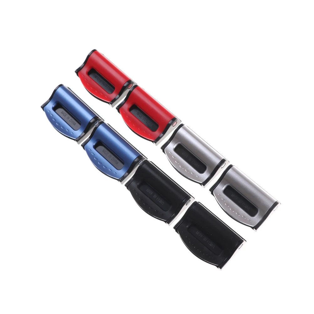 

2pcs/lot 4Colors Universal Car Seat Belts Clips Safety Adjustable Auto Seat Belt Stopper/ Buckle Plastic Clip