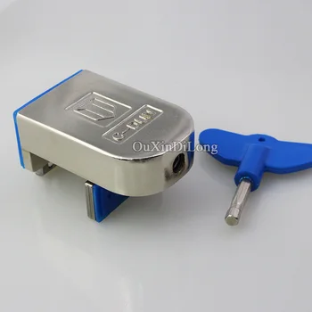 

Brand New 2PCS Sliding Window Locks Aluminum Plastic Steel Window Limit Lock Baby Children Safety Protection Lock w Key