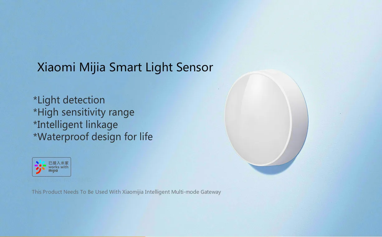 Bluetooth Термометр Гигрометр Xiaomi MIJIA Mi сенсор освещения умный многорежимный шлюз