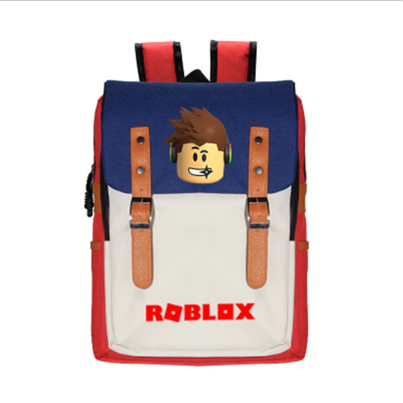 

Robloxer School Bag Women Bagpack Teenagers Schoolbags Canvas Student Backpack For Boy Girl Children bag