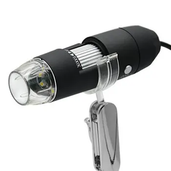 

1000X HD Digital Microscope Three-in-one Data Line Interface 1080p Rotating Base 8LED Support Camera Video