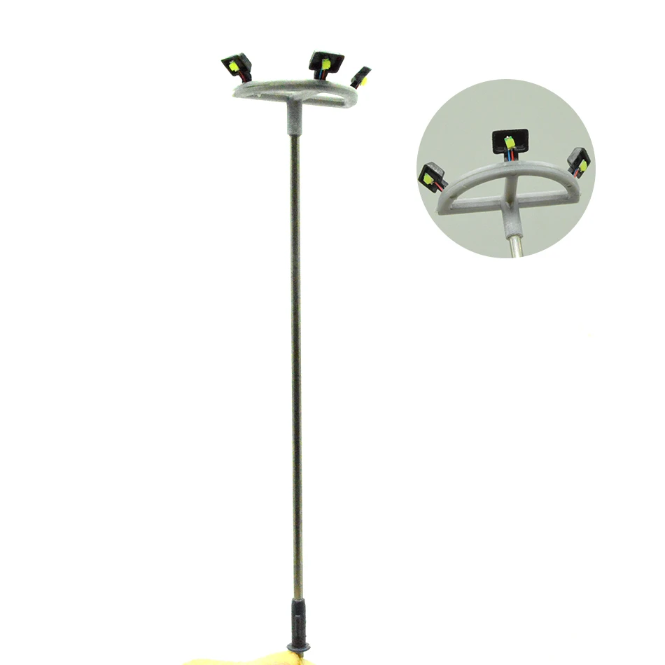 10 шт. архитектурная железная модель с одной головкой садовые светильники