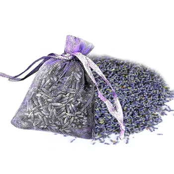 

12pack Dried Lavender Wardrobe Wedding Car Room Air Refresh Hanging Sachet Bag Deodorization Home Fragrance Bathroom For Closet