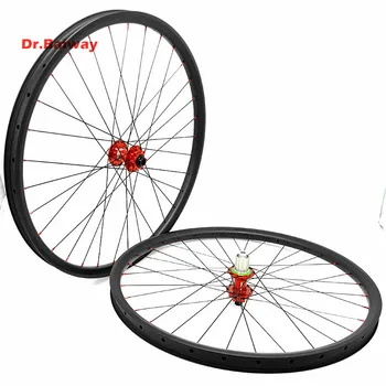 

MTB rim 27.5er 30mm width carbon wheelset 30mm detpth tubeless disc carbon bike wheels boost 110x15 148x12 Shimano XD 9 10 11s