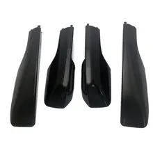 4 шт./компл. защитные покрытия для автостайлинга из ABS Автомобильный багажник на крышу крышка железной дороге рожки руля автомобиля Замена мощный внешний Запчасти для RAV4 2006-2012