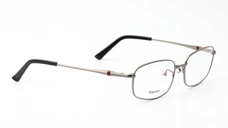 Titanium Glasses Frame Men Clear Lens Full Rim Square Eyeglasses Women Myopia Optical Prescription Spectacle Frames Gold Eyewear