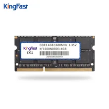 KingFast memoria ram ddr 3 ddr3 4GB 8 GB 1600 MHz pamięć laptopa DDR3L 8 GB 1600 MHz 1 35V 204pin Sodimm Notebook RAM na laptopa tanie tanio CN (pochodzenie) KF-DDR3L-NB 1600MHz