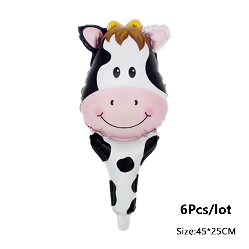 Mini-cow Noel 3D лося фольги Воздушные шары воздушный шар в форме животного День Рождения украшения Детские Рождественские украшения для дома детские игрушки - Цвет: Mini-cow